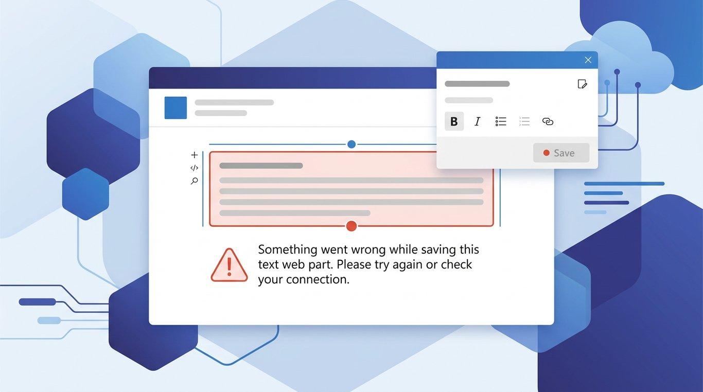 SharePoint Text Web Part Editing Issue: Solutions When "Text and Table Formatting" Pane is Open