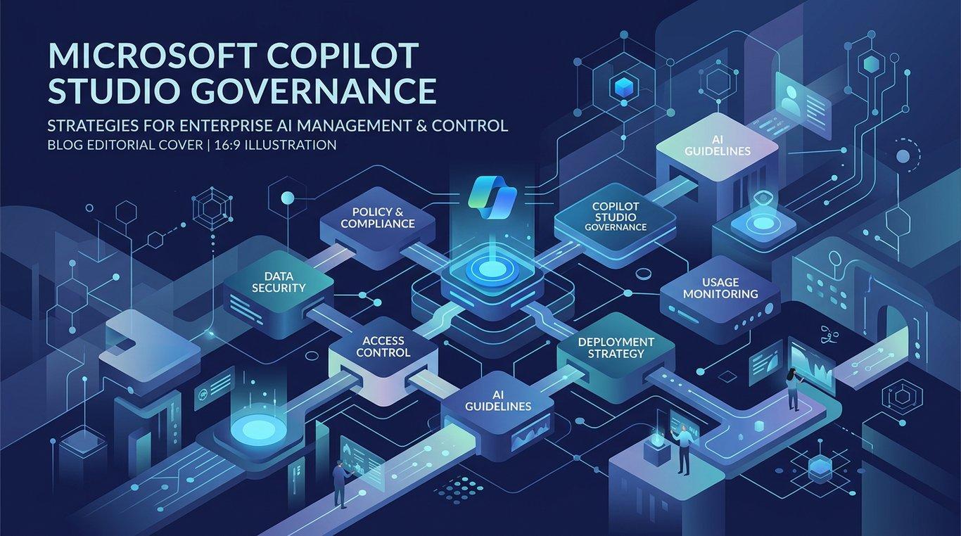 Büyük Ölçekli İşletmelerde Microsoft Copilot Studio Yönetişim Kontrol Listesi