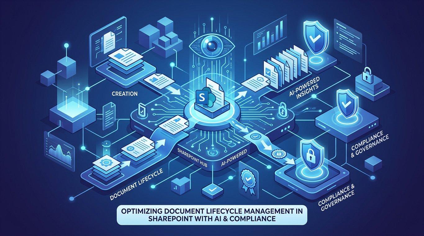 SharePoint'te Yapay Zeka Çağı Uyumluluğu İçin Belge Yaşam Döngüsü, Saklama ve Kayıt Yönetimi
