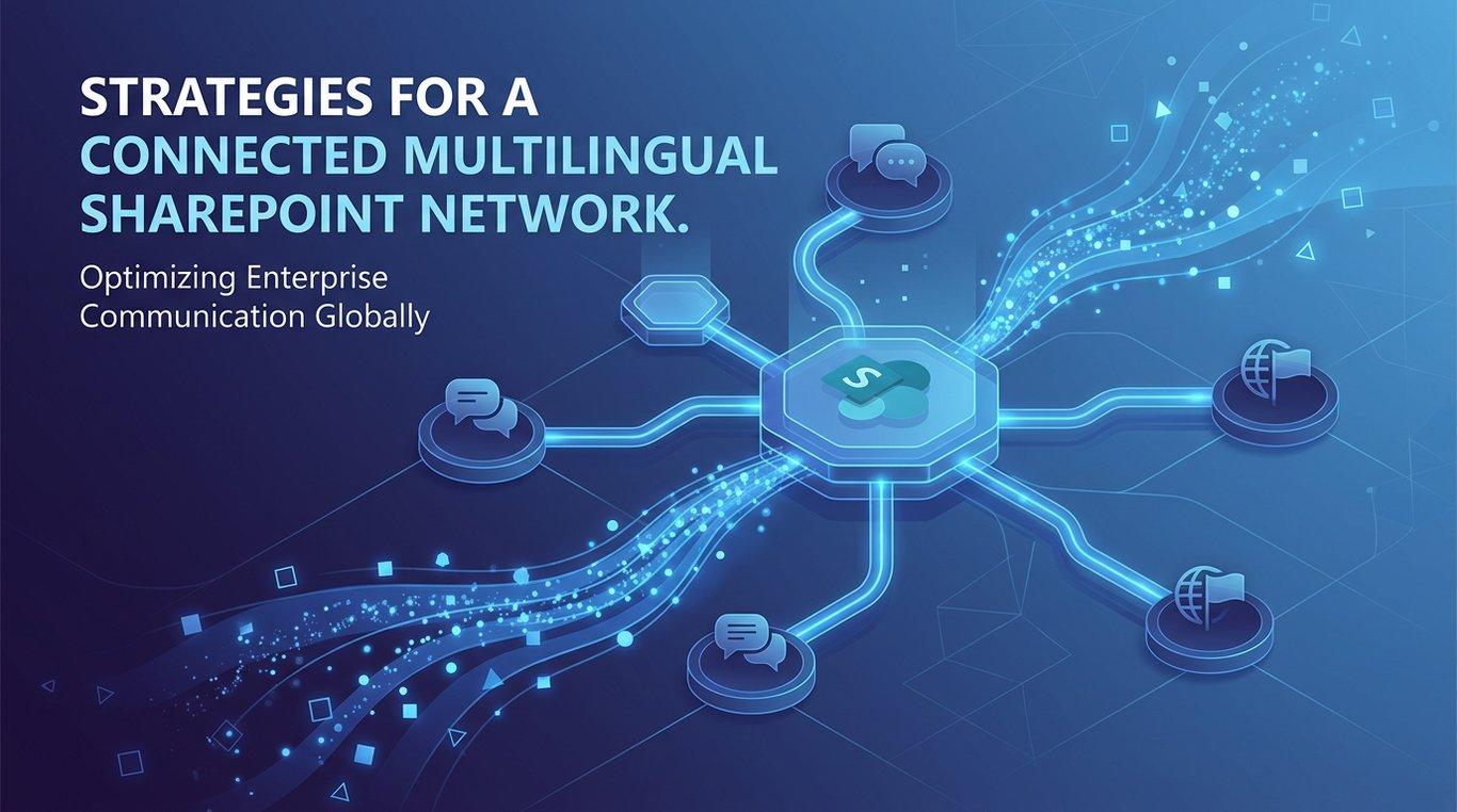 AI ile Yönetişimi Kaybetmeden Çok Dilli SharePoint İletişim Sitelerini Ölçeklendirme